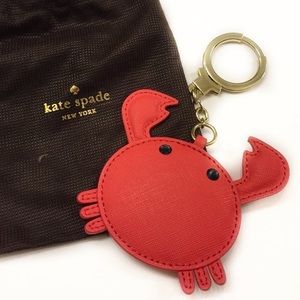Kate Spade “Hard to Find” Crab Key Chain